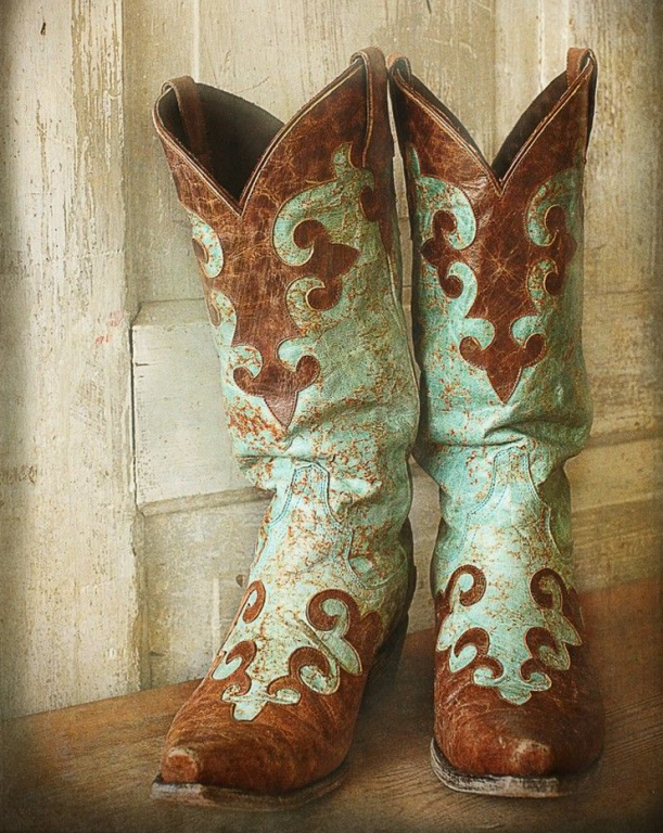 Maxine's loaner pair cowboy boots